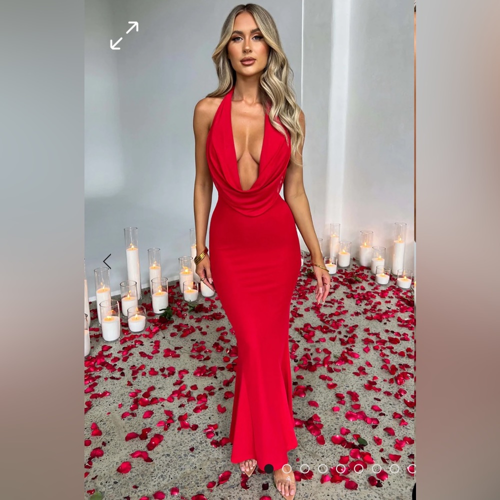 Red dress